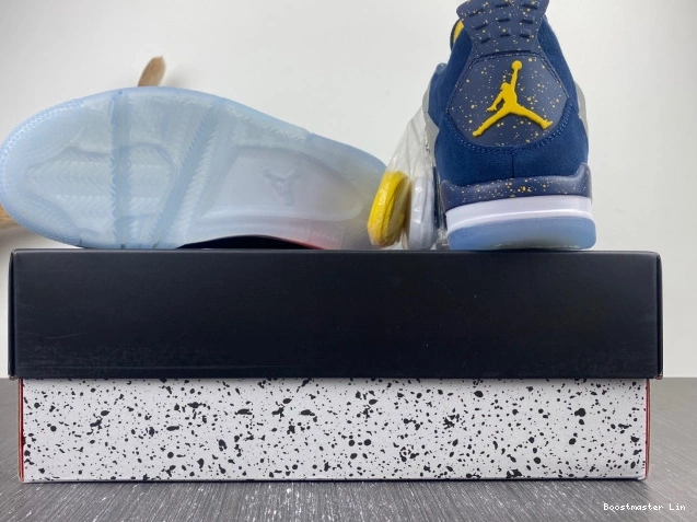 Boostmaster lin Retro Air (PE) 4 AJ4-1036660 Michigan Jordan 0716